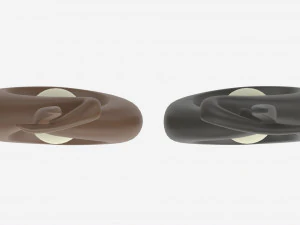 Ceramic Abstract Figurines 3D Model