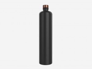 Ceramic Drink Bottle Mockup Modelo 3D