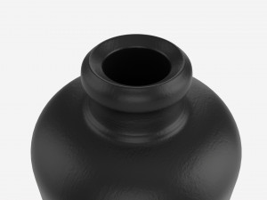 Ceramic Drink Bottle Mockup 3D Model
