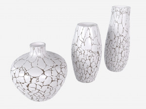 Ceramic Vases 3-set 01 3D Model