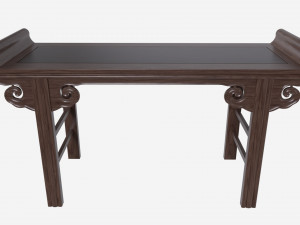 Chinese Low Tea Table 3D मॉडल