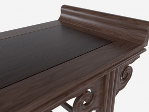 Chinese Low Tea Table 3D मॉडल