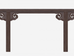 Chinese Low Tea Table 3D मॉडल