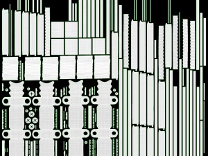 स्टैंड के साथ क्लासिक ध्वनिक गिटार 3D मॉडल