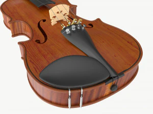 Violino adulto cl&aacute;ssico Modelo 3D