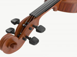 Violino adulto cl&aacute;ssico Modelo 3D