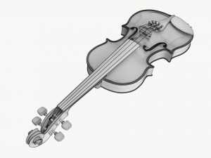 Classic Adult Violin Modelo 3D
