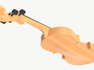 Classic Adult Violin Light 3D Model