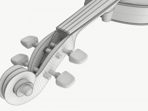 Classic Adult Violin Light Modelo 3D