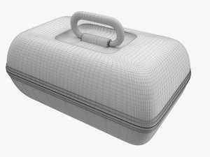 Cosmetic Make-Up Organizer Plastic Box 3D Model
