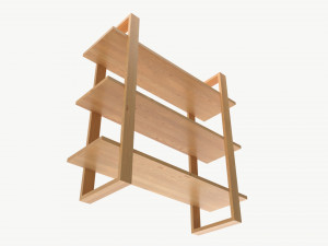 Decorative Wall Shelf 04 3D 模型