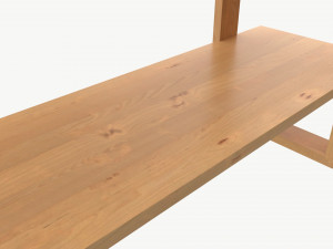 Decorative Wall Shelf 04 3D 模型