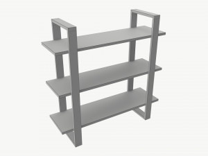 Decorative Wall Shelf 04 3D 模型
