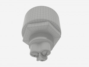 Engine start button 3D 모델
