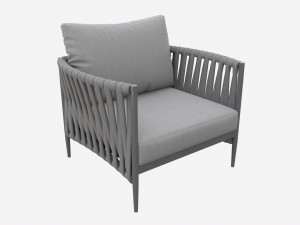 Garden Chair Bremen 3D 모델