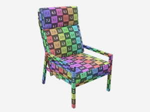 Garden Chair Casper Modelo 3D