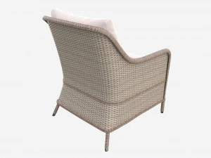 Garden Chair Eden 3D Model