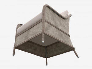 Garden Chair Eden 3D Model