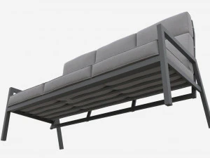 Garden Sofa Casper 3D Model