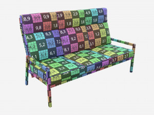 Garden Sofa Casper Modelo 3D