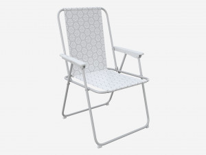Habitat Metal Folding Garden Chair 3D Model