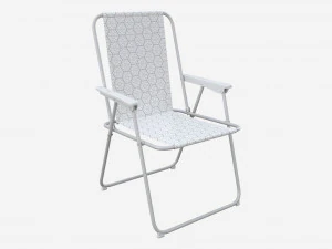 Habitat metalen opvouwbare tuinstoel 3D Model