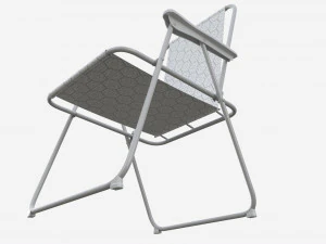 Habitat Metal Folding Garden Chair 3D Model
