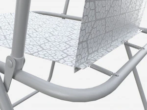 Habitat Metal Folding Garden Chair 3D Model