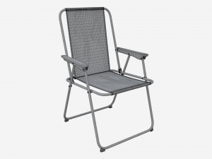 Habitat Metal Folding Garden Chair 3D Model