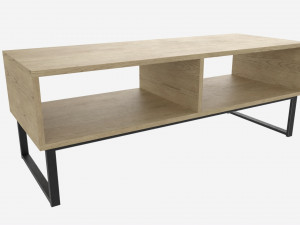 Industrial Style TV Stand Modelo 3D
