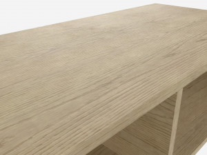 Industrial Style TV Stand Modelo 3D