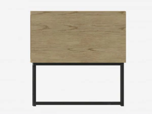 Industrial Style TV Stand 3D Model