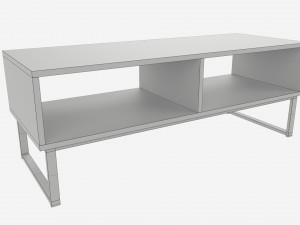 Industrial Style TV Stand Modelo 3D