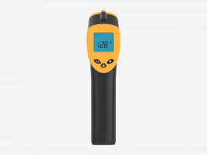 Term&oacute;metro inal&aacute;mbrico infrarrojo Modelo 3D