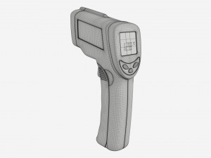 Infrared Wireless Thermometer 3Dモデル