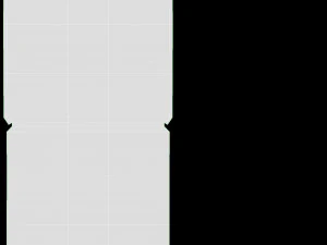 Term&oacute;metro inal&aacute;mbrico infrarrojo Modelo 3D