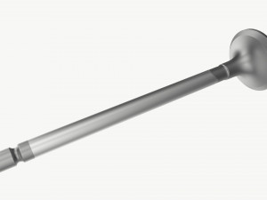 Internal combustion engine valve Model 3D