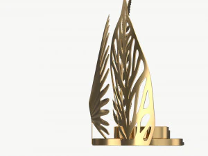 Iron Candle Holders 3D Model