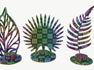Iron Candle Holders Modelo 3D