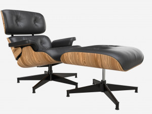 Lounge Chair With Ottoman Modelo 3D