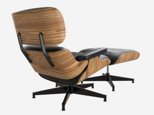 Lounge Chair With Ottoman Modelo 3D