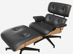 Lounge Chair With Ottoman Modelo 3D