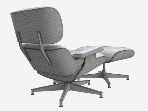 Lounge Chair With Ottoman Modelo 3D