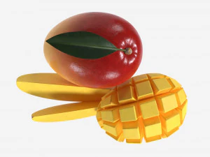 Mango 01 3D Model