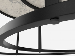 Marble Texture Coffee Table 2 in 1 3Dモデル