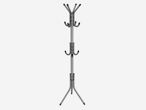 Metal Coat Rack 3D Model