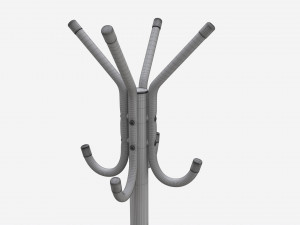 Metal Coat Rack 3D Model