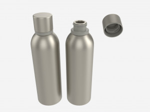Metal Drink Bottle Mockup 3D 모델
