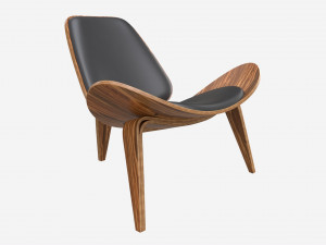 Mid Century Lounge Chair 3D Model
