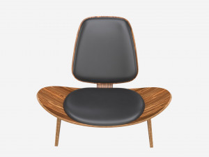 Mid Century Lounge Chair 3D मॉडल